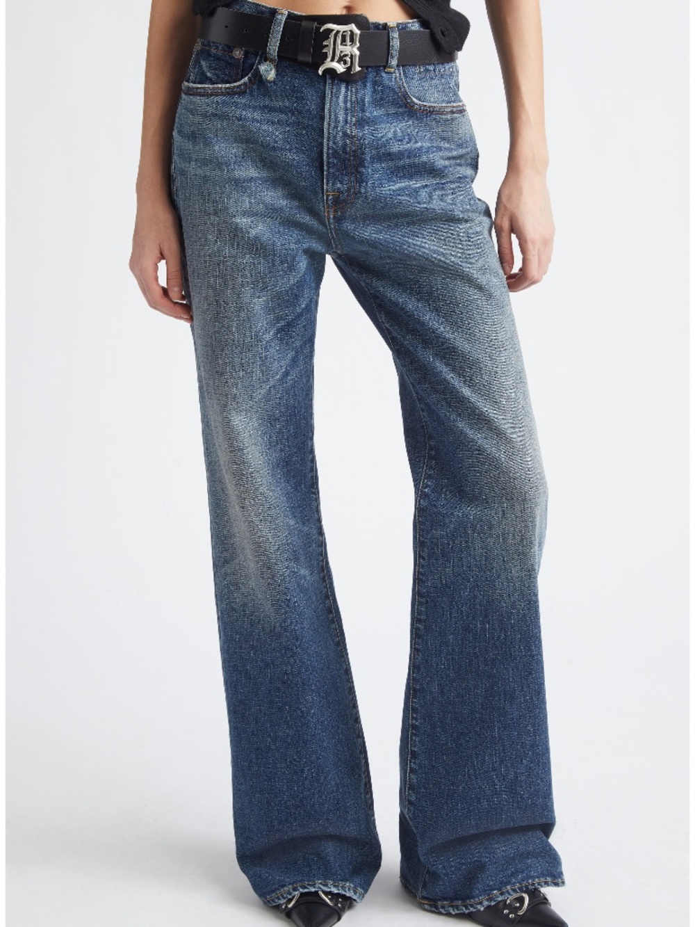 R13 High Rise Flare Leg jeans Size 29